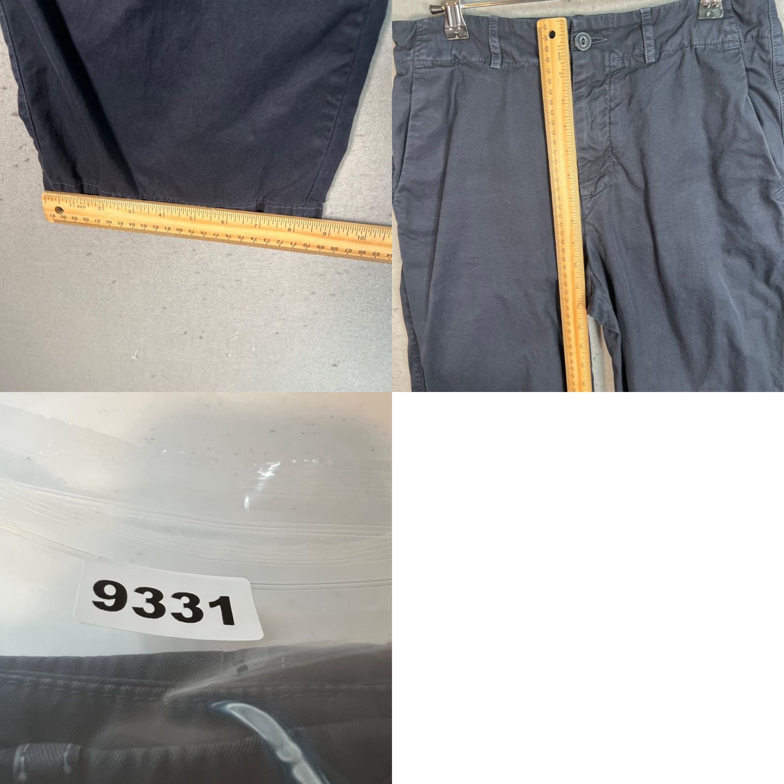 Save Khaki United VINTAGE Save Khaki United Navy Blue Chino Pants 2 Regular 28x25 Cotton Flat Front Straight Womens Size 26" / US 2 / IT 38 - 8 Thumbnail