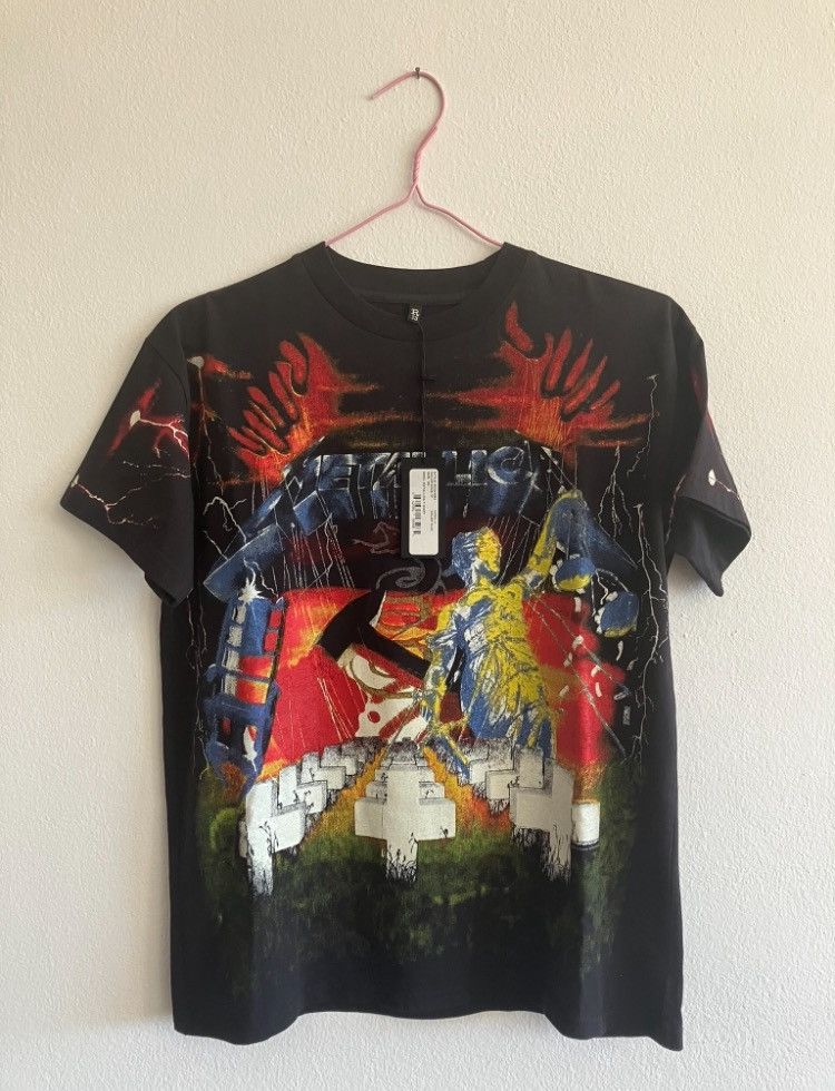 Metallica Deadstock R13 Metallica all over print t shirt Size US M / EU 48-50 / 2 - 1 Thumbnail