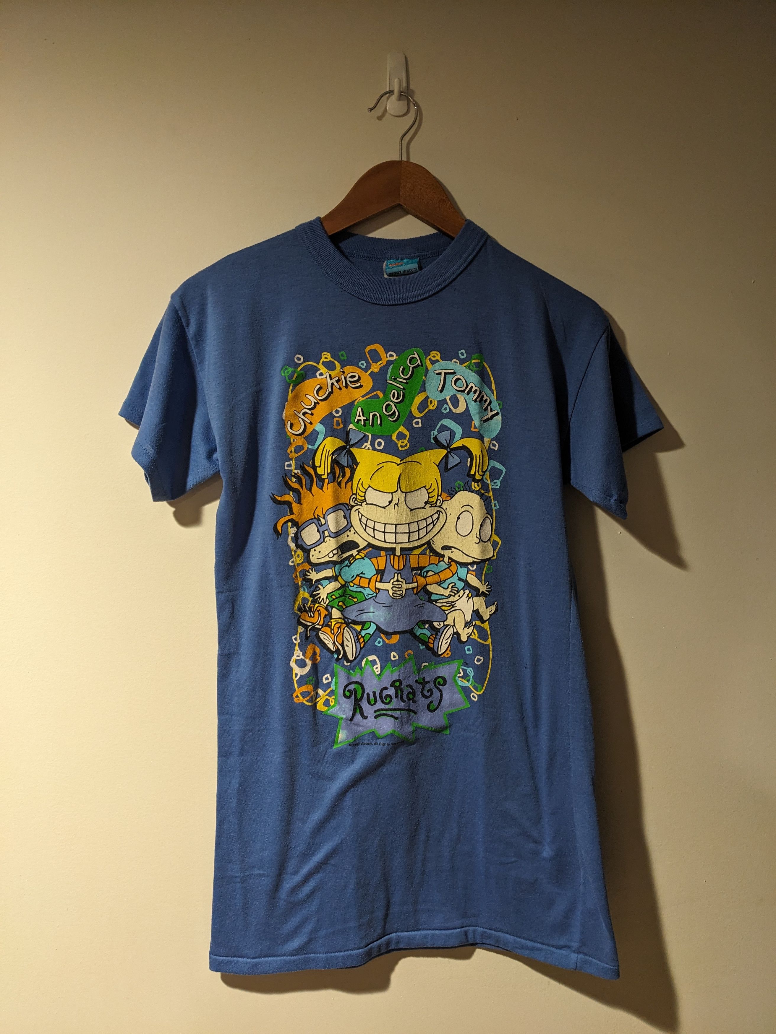 Nickelodeon × Vintage Vintage 1997 Nickelodeon Rugrats Angelica Tommy T-Shirt Size US S / EU 44-46 / 1 - 1 Thumbnail