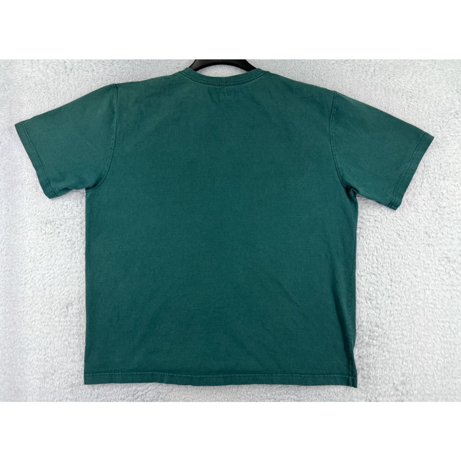 Carhartt Carhartt Mens Shirt XL Green Short Sleeve Crew Neck 100% Cotton Vintage? No. Carhartt Original. Size US XL / EU 56 / 4 - 2 Thumbnail