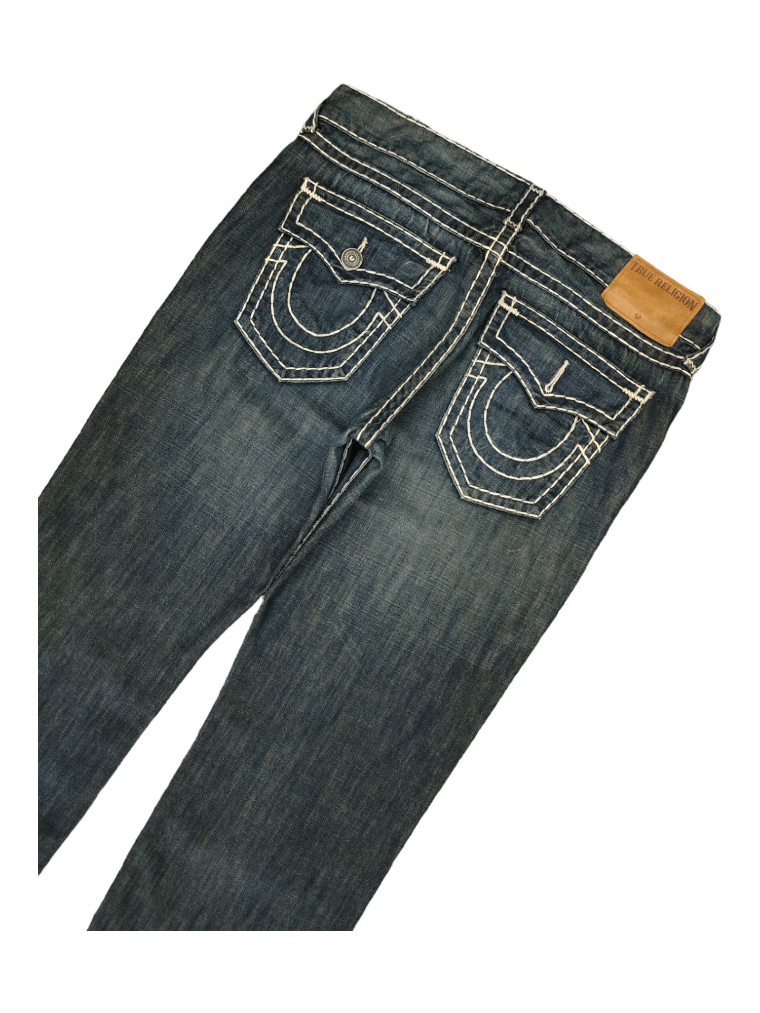 True Religion Vintage Y2k True Religion Big Stitch Denim Pants Streetwear Size US 38 / EU 54 - 5 Thumbnail