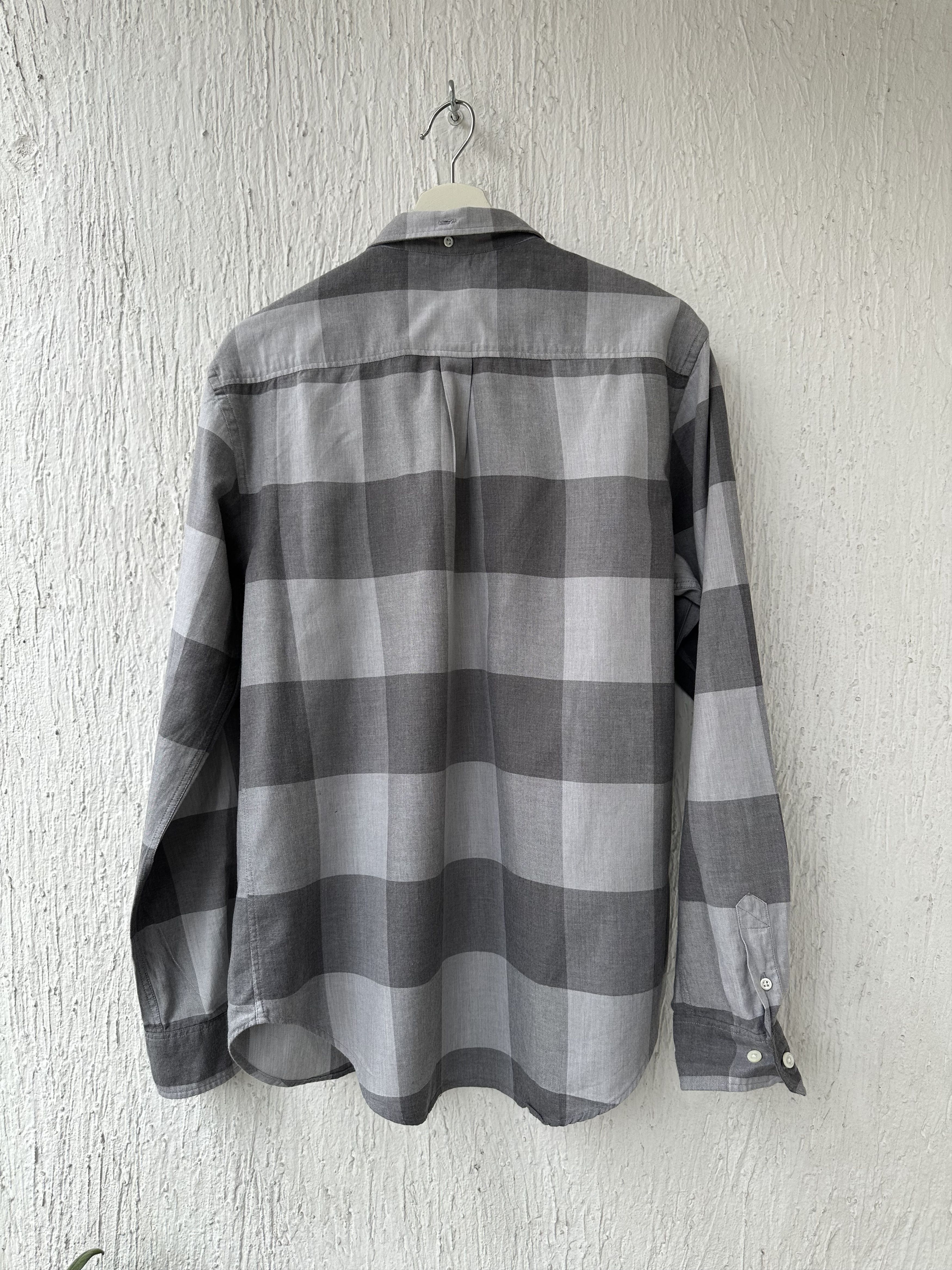 Norse Projects Osvald light check shirt Size US M / EU 48-50 / 2 - 3 Thumbnail