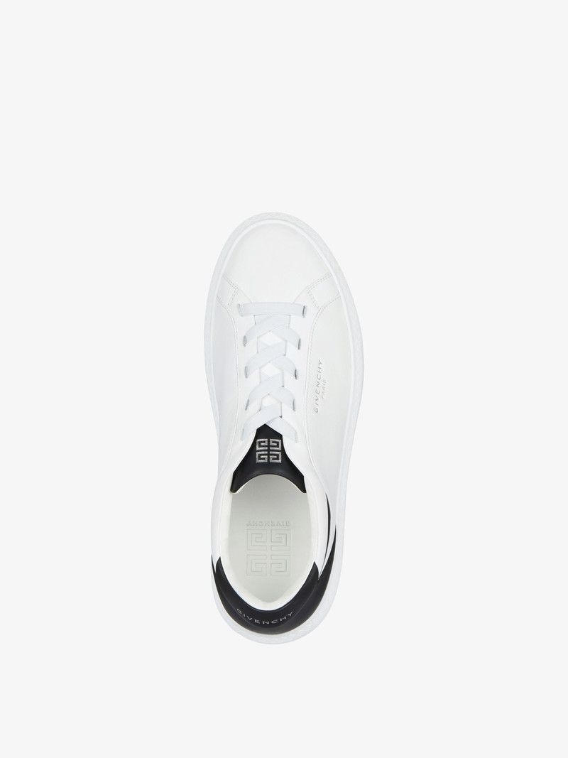Givenchy o1w1db10326 G-Set Sneakers in Suede in White/Black Size US 6 / EU 39 - 4 Thumbnail