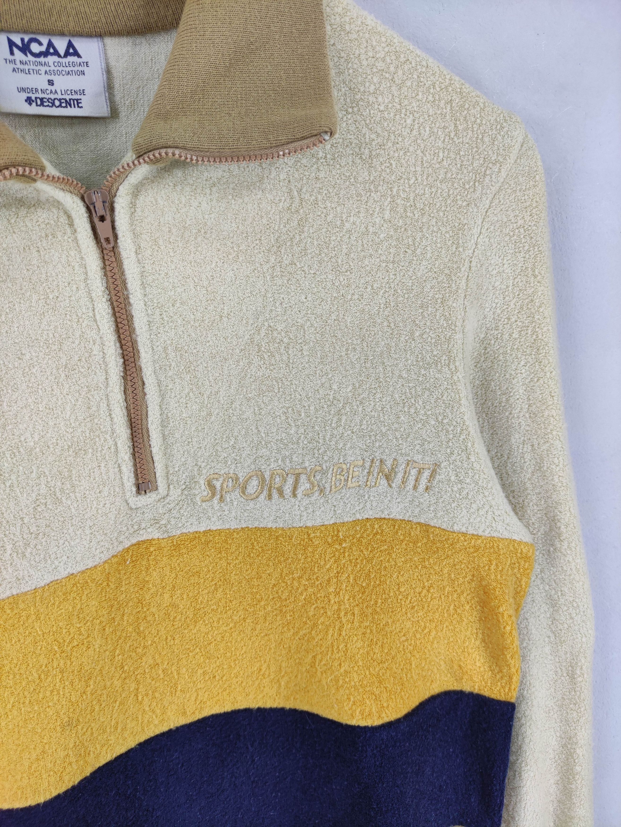Descente Vintage Descente Ncaa Half Zip Sweater Jumper Size US S / EU 44-46 / 1 - 2 Thumbnail