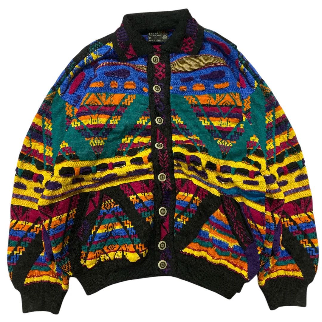 Coogi × Vintage Vintage 90s Coogi 3D Knitwear Sweater Size US M / EU 48-50 / 2 - 2 Thumbnail