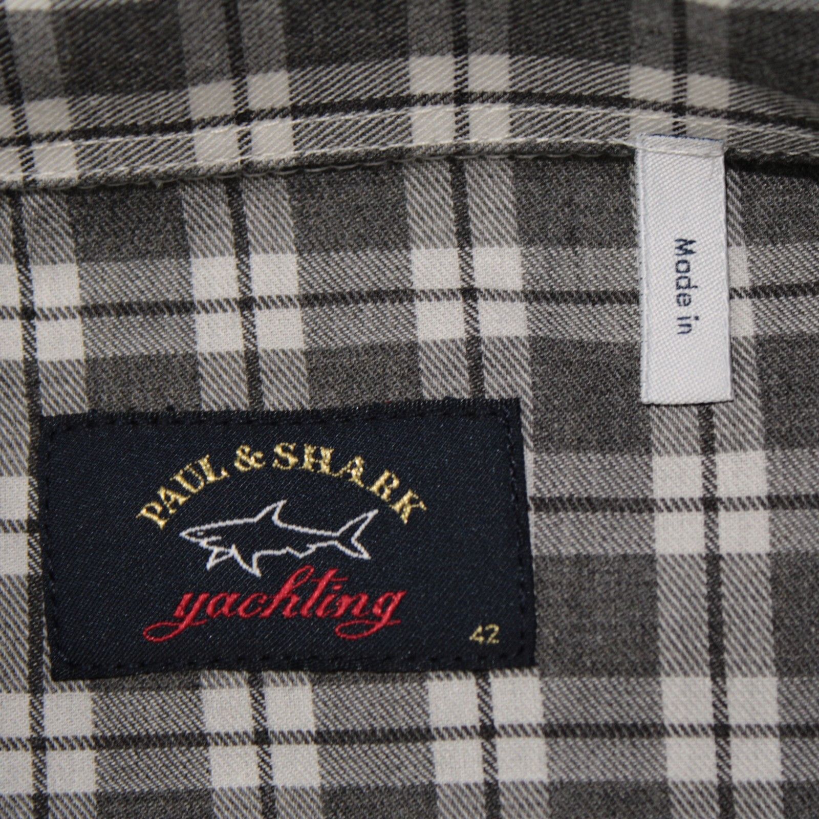 Paul & Shark Paul & Shark New with tags Shirt Size L US In Gray Size US L / EU 52-54 / 3 - 9 Thumbnail