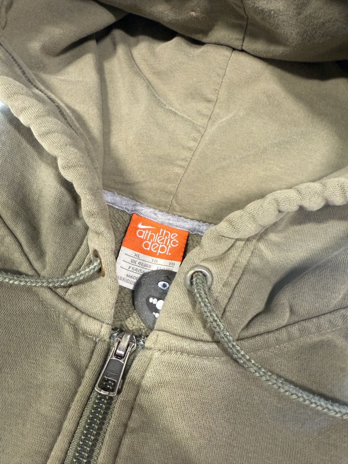 Nike Vintage Nike spell out zip up sweatshirt Size US XL / EU 56 / 4 - 4 Thumbnail
