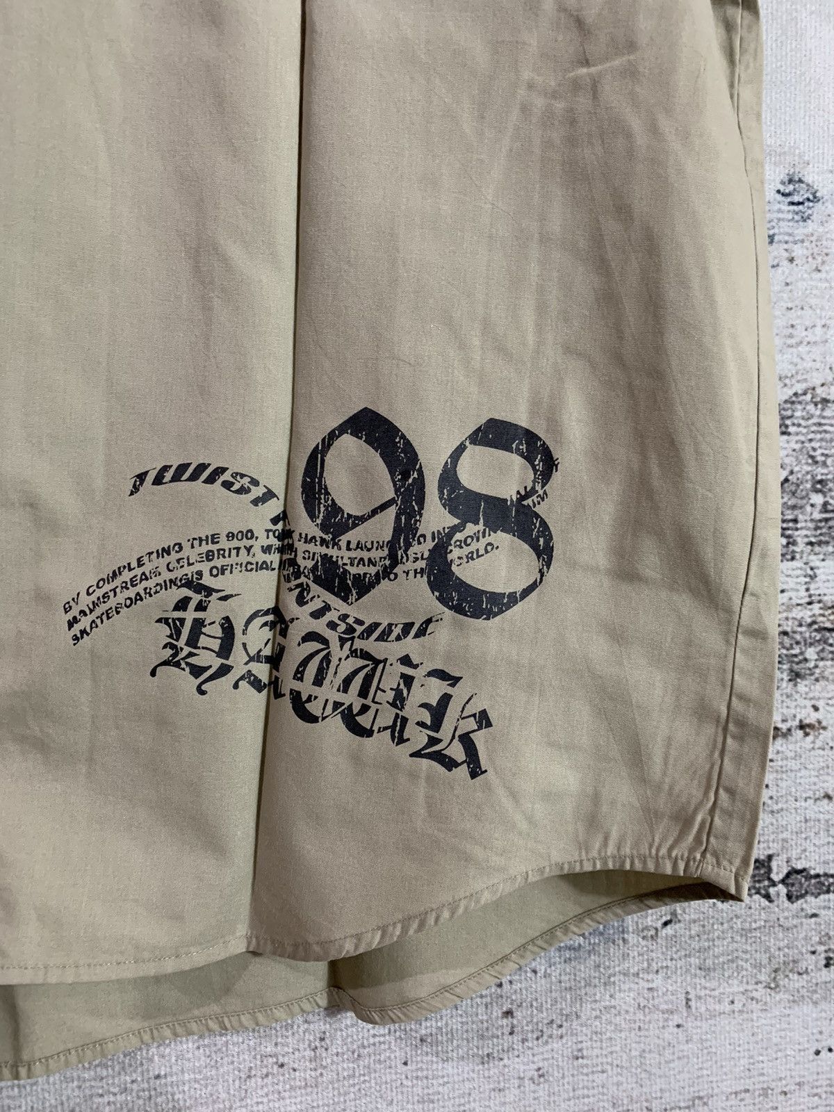 If Six Was Nine × Tony Hawk Vintage Tony Hawk Lace Up Shirt Size US L / EU 52-54 / 3 - 5 Thumbnail