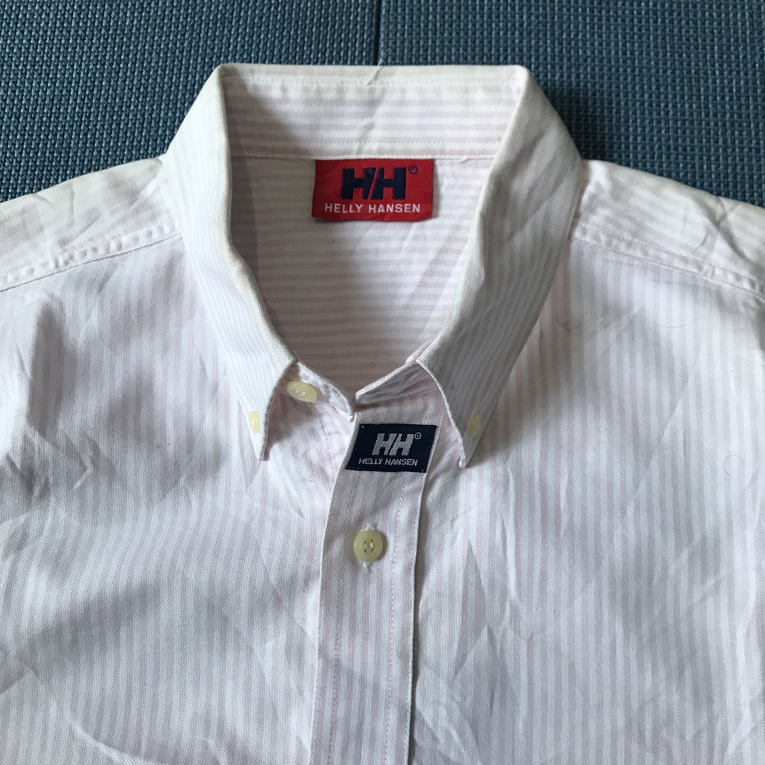 Helly Hansen Helly Hansen White Easy soft red stripes short sleeves shirt Size US M / EU 48-50 / 2 - 3 Thumbnail