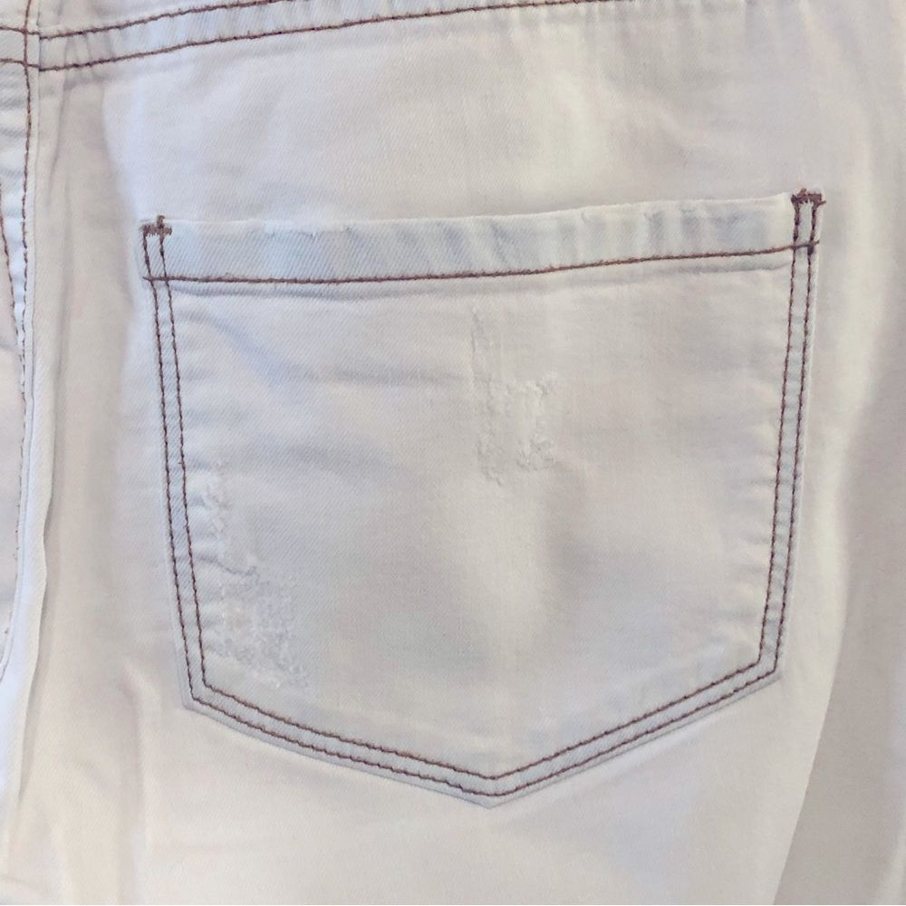 Billabong Billabong Y2K white distressed moms jeans sz 28 X 32 Size 28" / US 6 / IT 42 - 8 Thumbnail