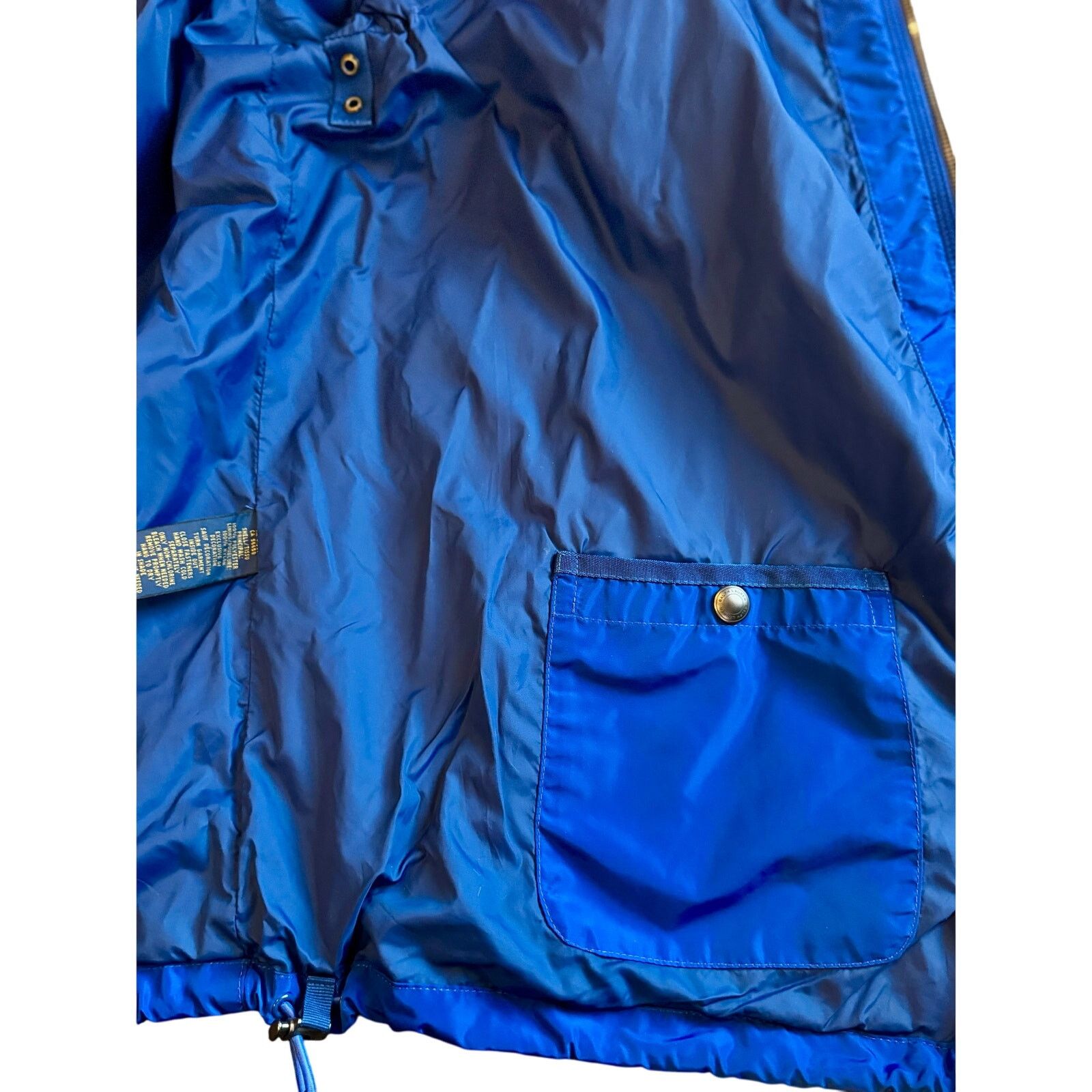 Polo Ralph Lauren Polo Ralph Lauren Royal Blue Full-Zip Windbreaker Pockets Size US XL / EU 56 / 4 - 6 Thumbnail