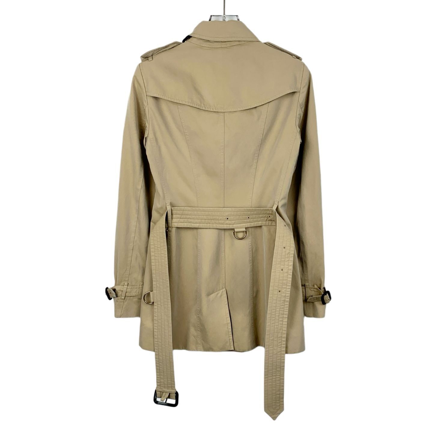 Burberry Prorsum Burberry "The Sandringham" Short Trench Coat Beige Double-Br Size XS / US 0-2 / IT 36-38 - 8 Thumbnail