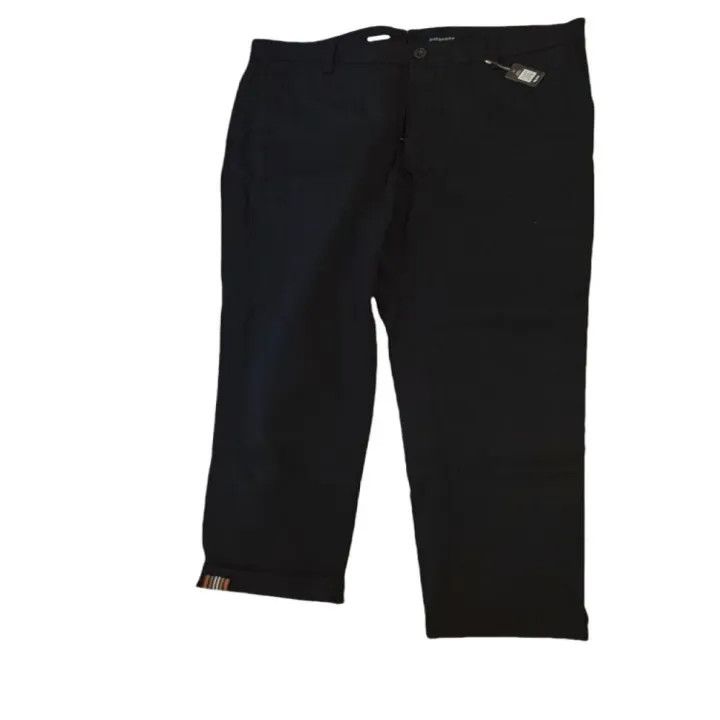 Burberry Burberry Casual Loose Straight Pants Black Size US 44 / EU 60 - 1 Thumbnail