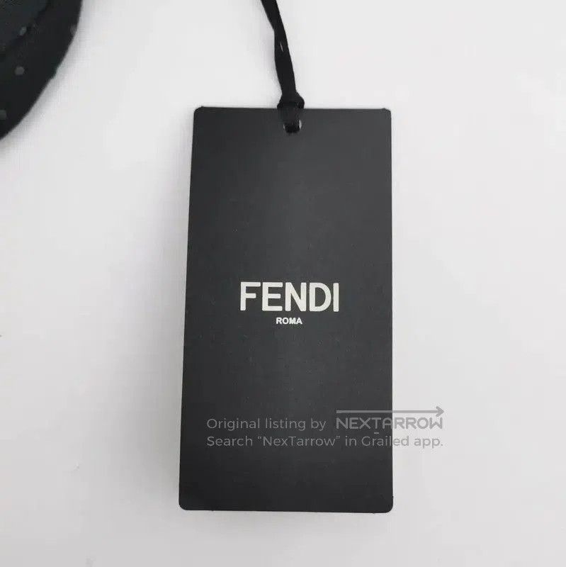 Fendi Fendi Black Logo Embroidery Men's Sweatshirt . Size US S / EU 44-46 / 1 - 5 Thumbnail