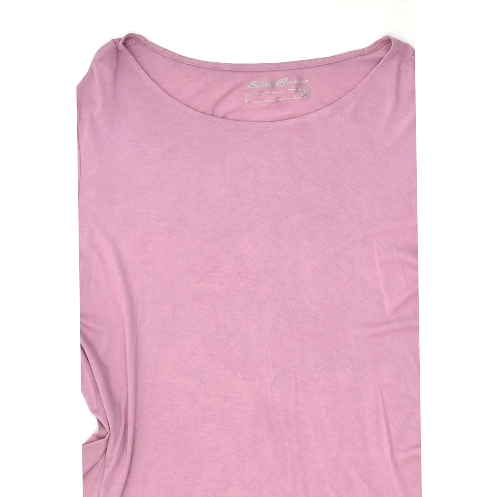 Eddie Bauer EDDIE BAUER Womens T-Shirt Medium Purple Rayon Size M / US 6-8 / IT 42-44 - 3 Thumbnail