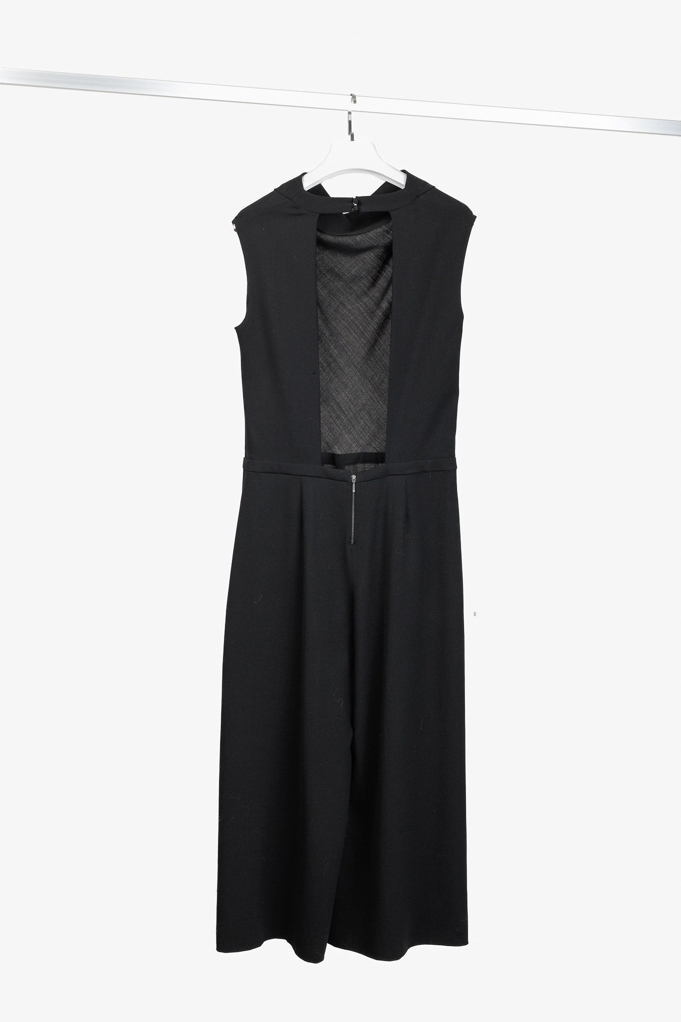 Maison Margiela Maison Margiela Wool Crepe Cowl-Neck Cut-Out-Back Jump Size 32" / US 10 / IT 46 - 2 Thumbnail