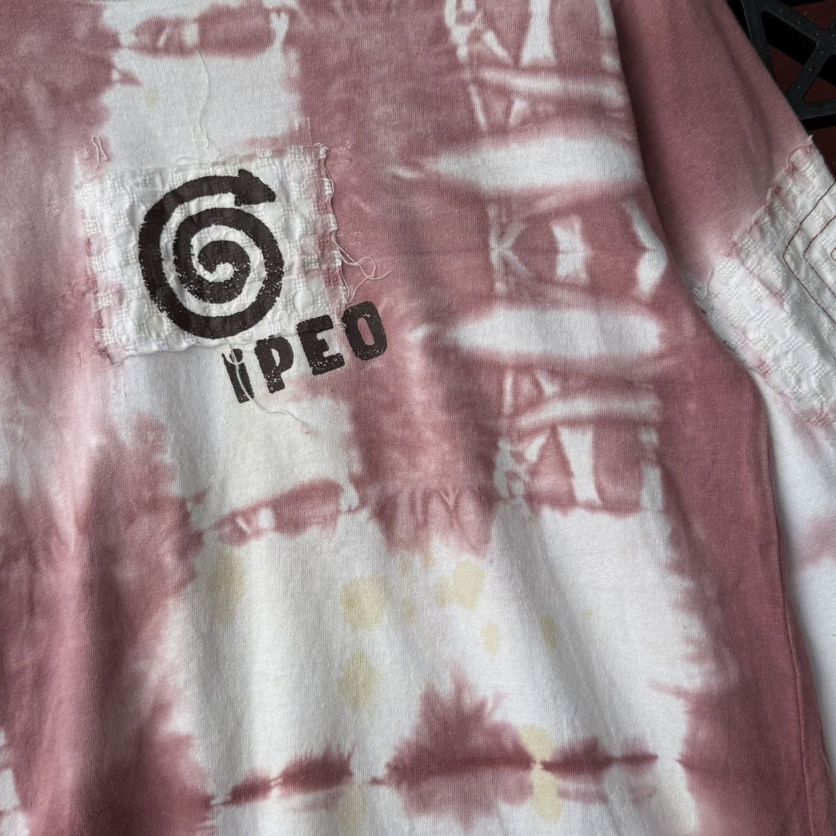 Japanese Brand Tie-Dye Stitching Boro Patches Long Sleeve Tee Size US M / EU 48-50 / 2 - 6 Thumbnail