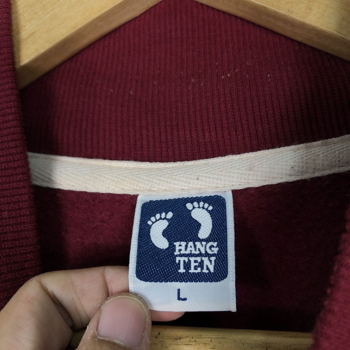 Hang Ten Vintage Hang Ten Pullover Sweatshirt Jumper Rare Size US M / EU 48-50 / 2 - 13 Thumbnail