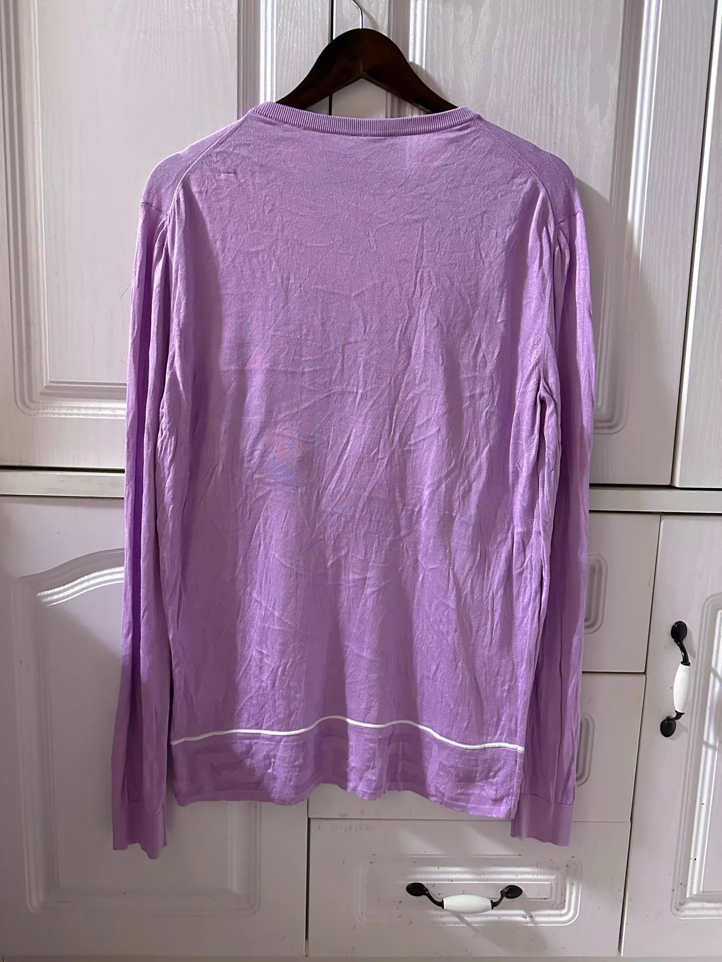 Versace Versace Leopard Silk Sweatshirt Gold Swirl Crystal XL 98 New Size US L / EU 52-54 / 3 - 6 Thumbnail
