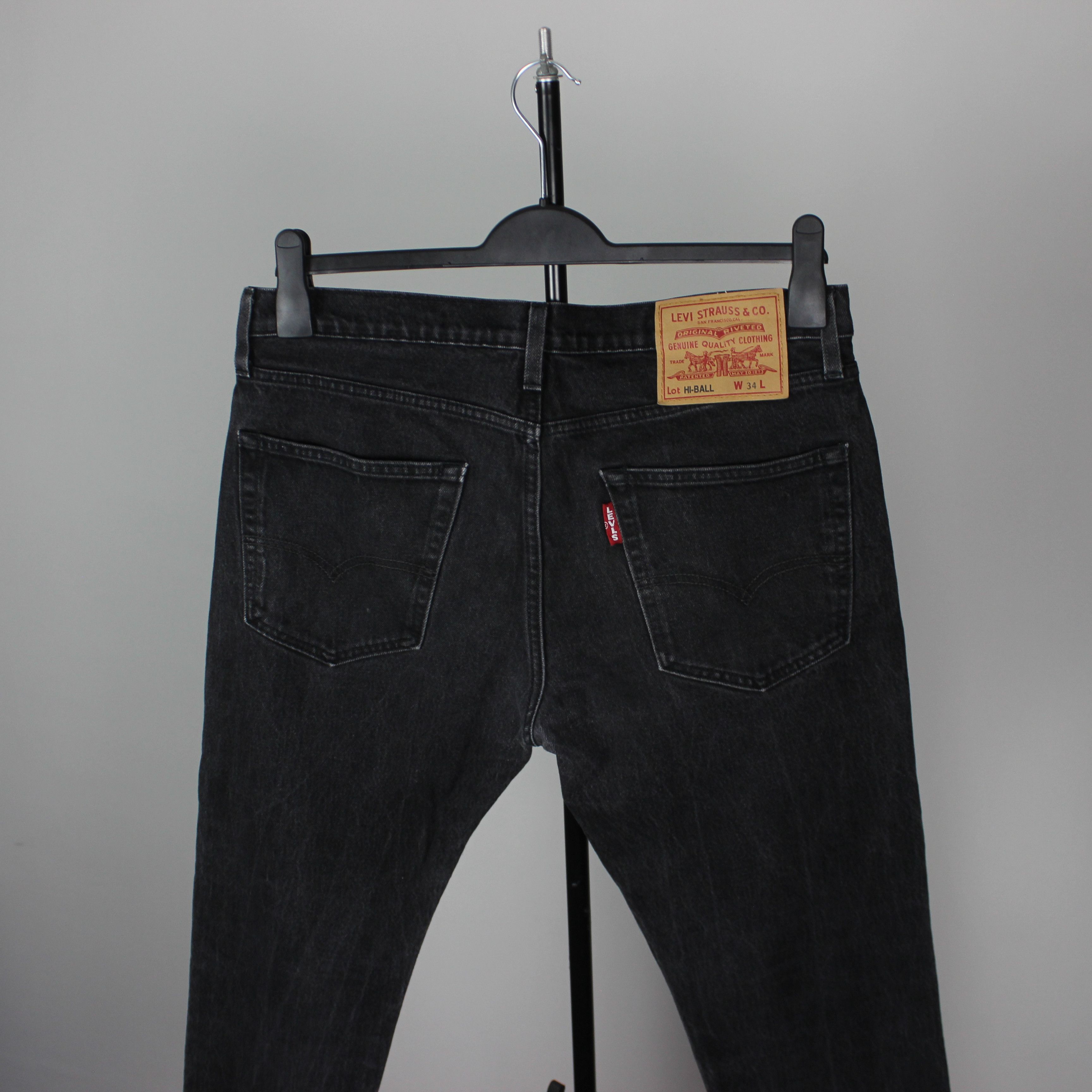 Levi's Levis denim Hi-Ball 34 gray men Size US 34 / EU 50 - 1 Thumbnail