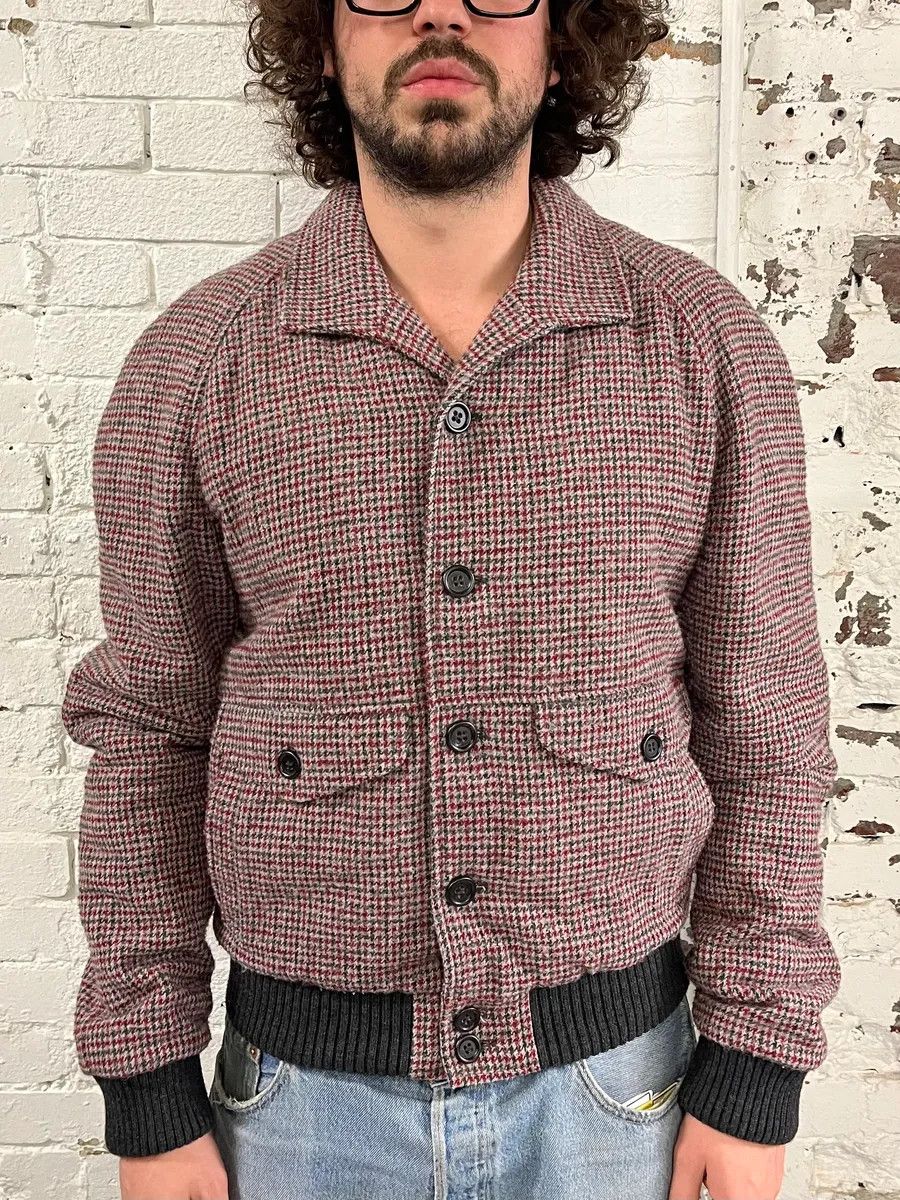 Dolce & Gabbana 2000s Dolce & Gabbana Harrington Red & Grey Bomber Jacket Size US M / EU 48-50 / 2 - 2 Thumbnail
