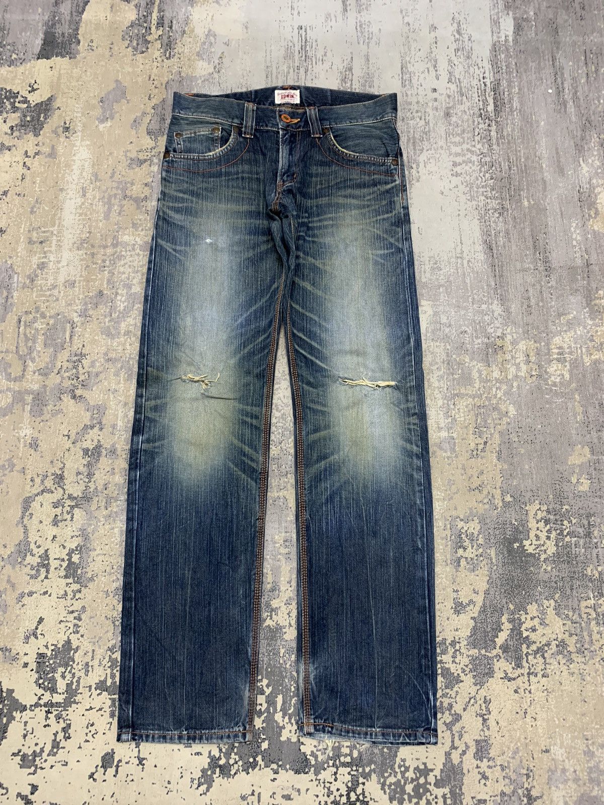 Japanese Brand Edwin 403 XVS Jeans Ifsixwasnine Denim Style jeans Size US 32 / EU 48 - 1 Thumbnail