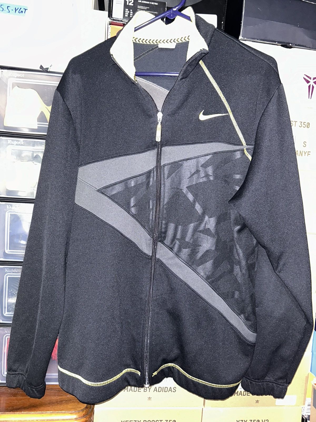 Nike Nike Kobe Mamba Vintage Gray Tag Track Jacket size Large Size US L / EU 52-54 / 3 - 3 Thumbnail