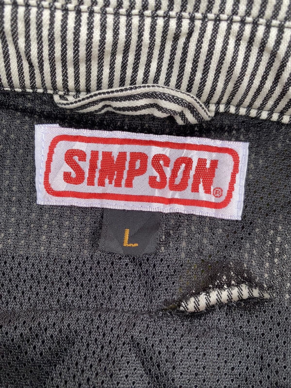 Sports Specialties × Vintage Vintage Simpson Racing Tear Jacket. #E6 Size US L / EU 52-54 / 3 - 8 Thumbnail