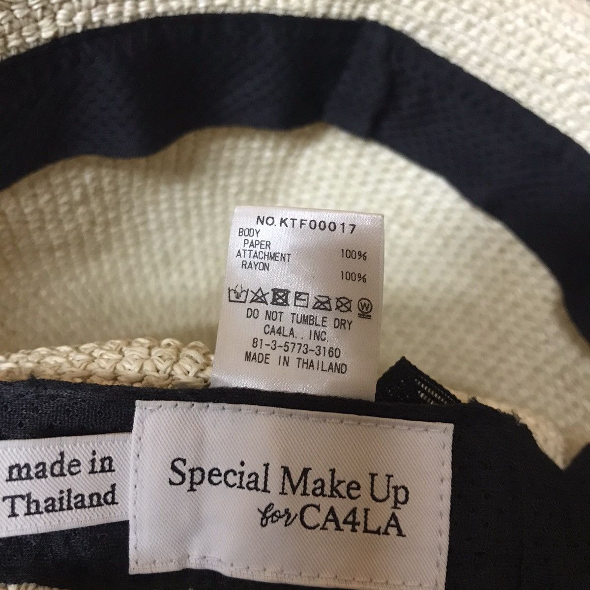 ‼️CA4LA HAT BUCKET SPECIAL MAKE UP VERY RARE‼️
