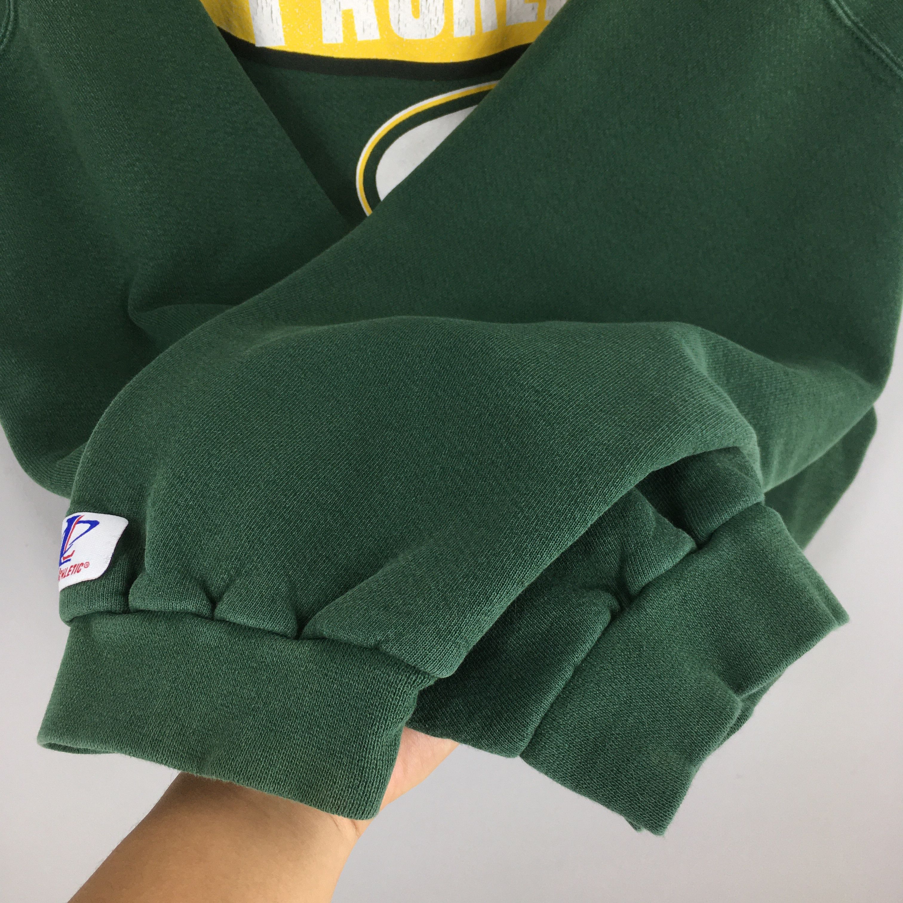 NFL Vintage 90s Green Bay Packers Football NFL Sweatshirt 2XL Size US XXL / EU 58 / 5 - 4 Thumbnail