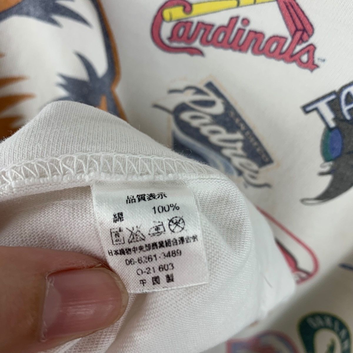 Budweiser × Vintage Vintage BUDWEISER X MLB big print tee Size US L / EU 52-54 / 3 - 12 Thumbnail