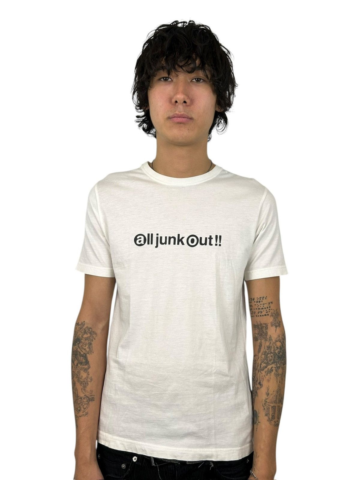 Undercover 2004SS Undercover x Fragment All Junk Out T-Shirt (M 