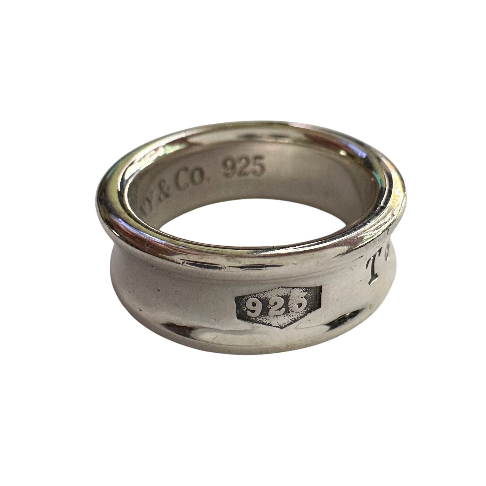 Tiffany & Co. Tiffany & Co Thick 1837 Sterling Silver Ring - Size 5 Size ONE SIZE - 5 Thumbnail