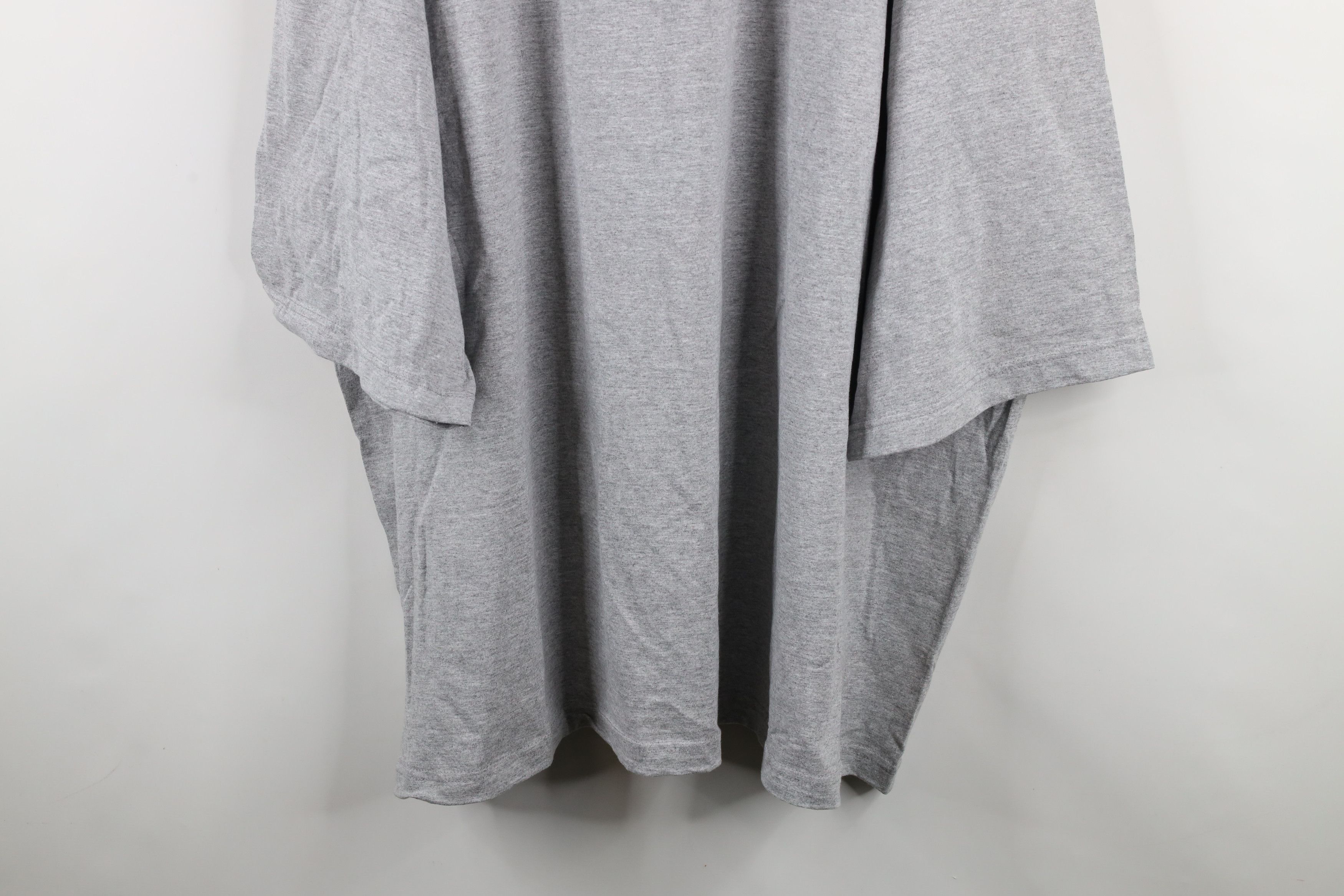 Vintage Vintage 90s Streetwear Short Sleeve T-Shirt Heather Gray Size US XXL / EU 58 / 5 - 3 Thumbnail