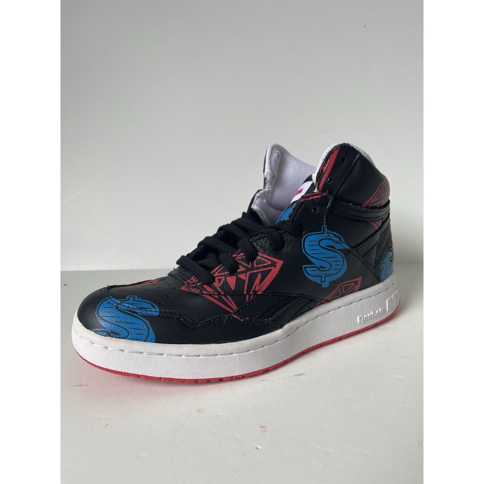 Icecream × Reebok Reebok x Ice Cream BB4600 Mid “Diamonds & Dollars” Black Lea Size US 5 / IT 35 - 5 Thumbnail