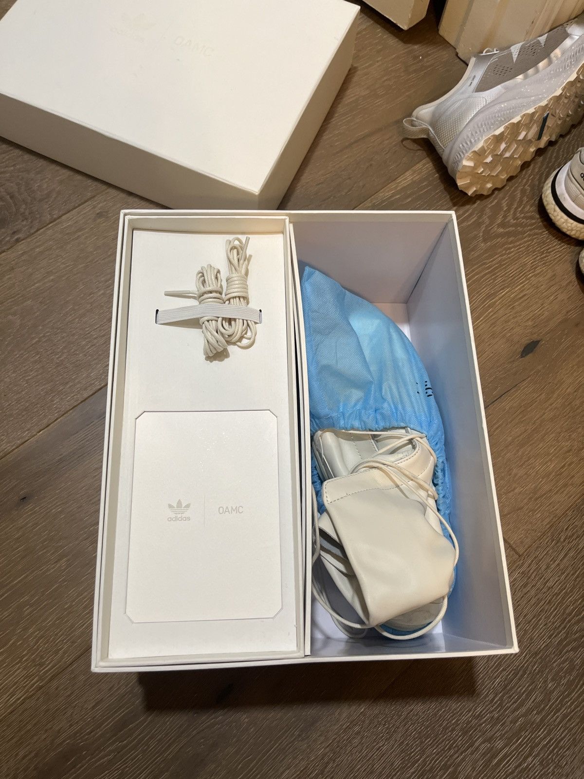 Adidas × OAMC Type 0-3 Leather Sneakers Size US 8 / EU 41 - 8 Thumbnail