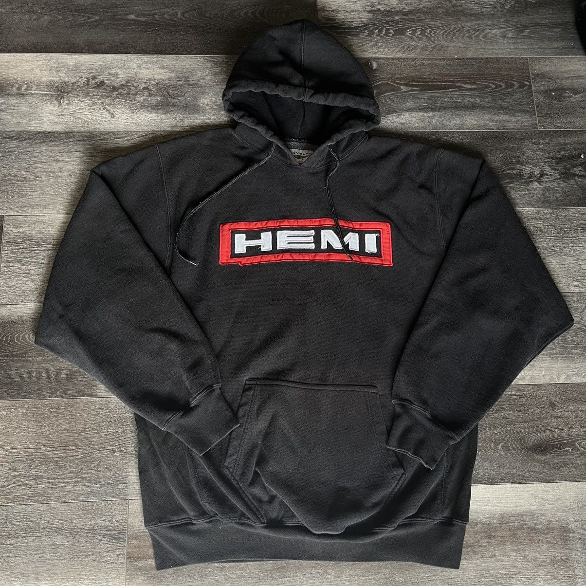 Chrysler Vintage 2000s Chrysler Hemi Engine Embroidered Logo Hoodie Size US L / EU 52-54 / 3 - 2 Thumbnail