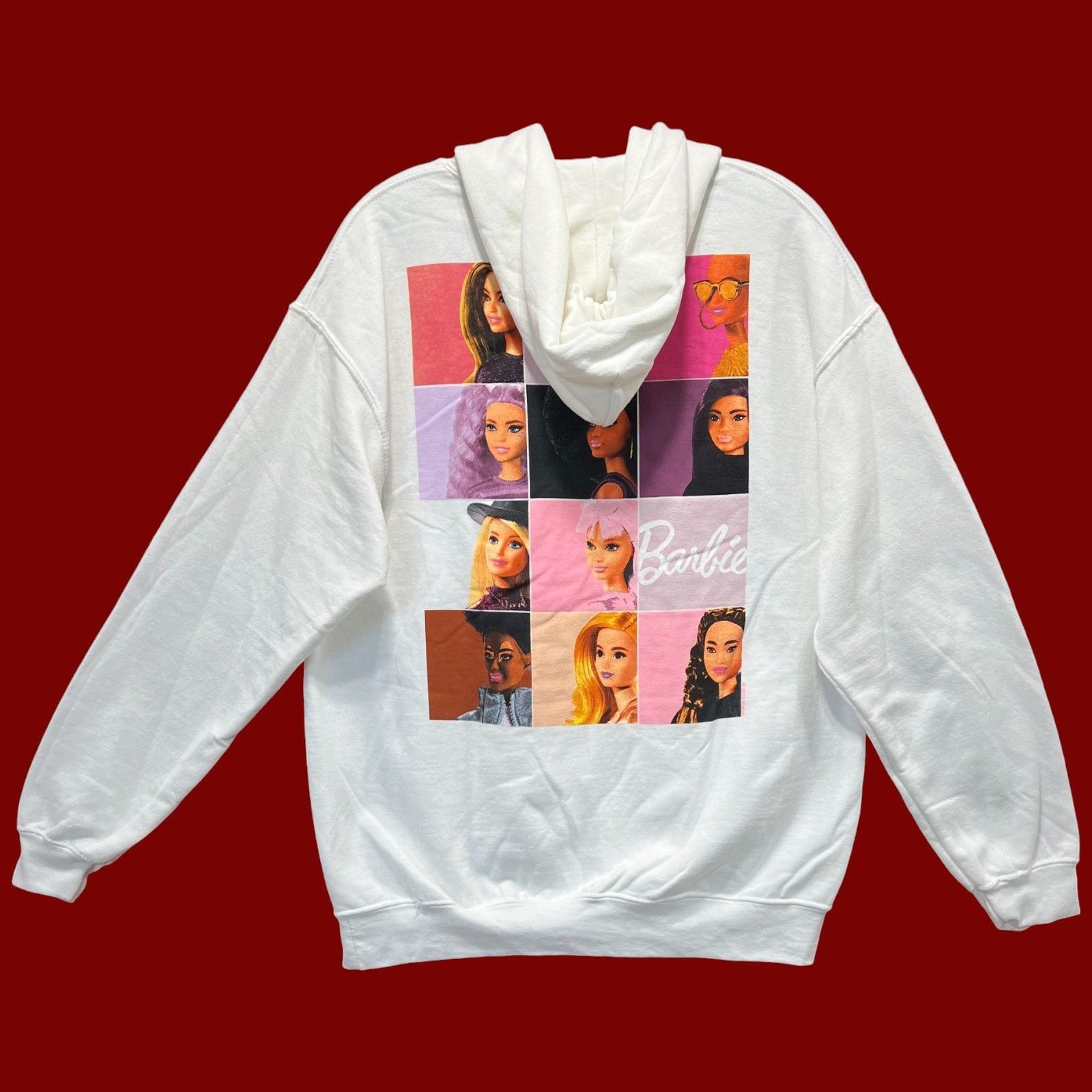 Other Mattel - Barbie - Women's Long Sleeve Hooded Sweater Shirt - Size M / US 6-8 / IT 42-44 - 2 Thumbnail