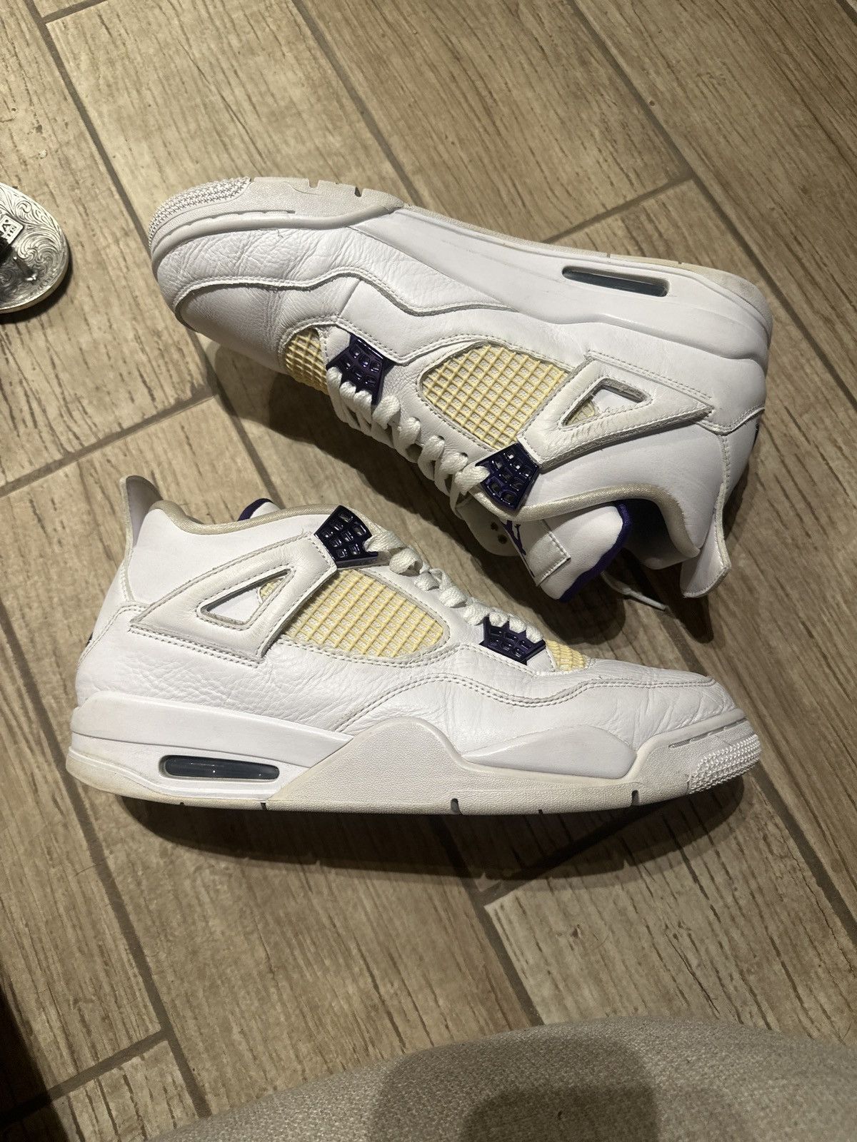 Jordan Brand Jordan 4 metallic purple Size US 11 / EU 44 - 2 Thumbnail