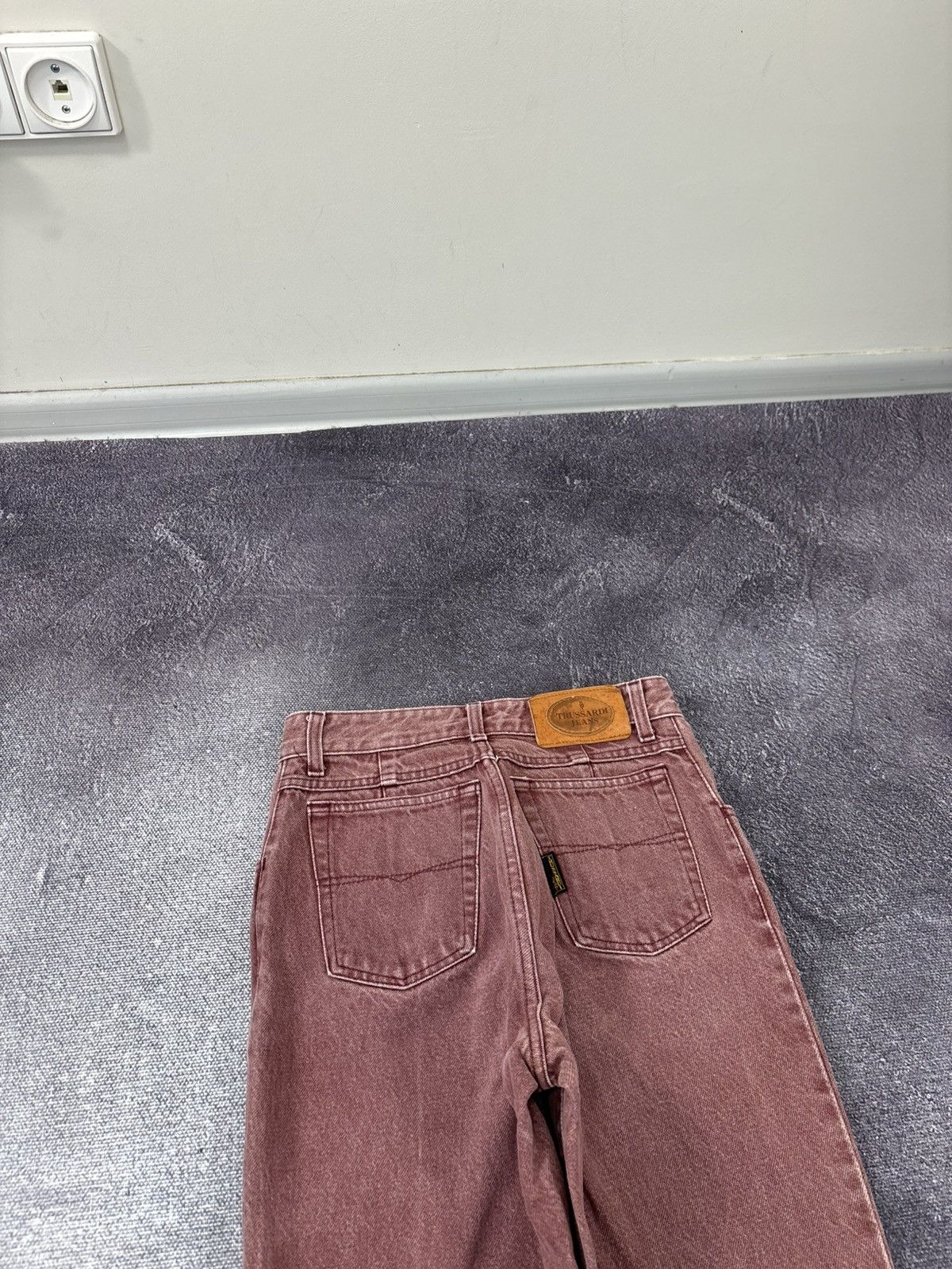 Trussardi Vintage Trussardi Women’s Italian Luxury Denim Tapered Jeans Size 30" / US 8 / IT 44 - 13 Thumbnail