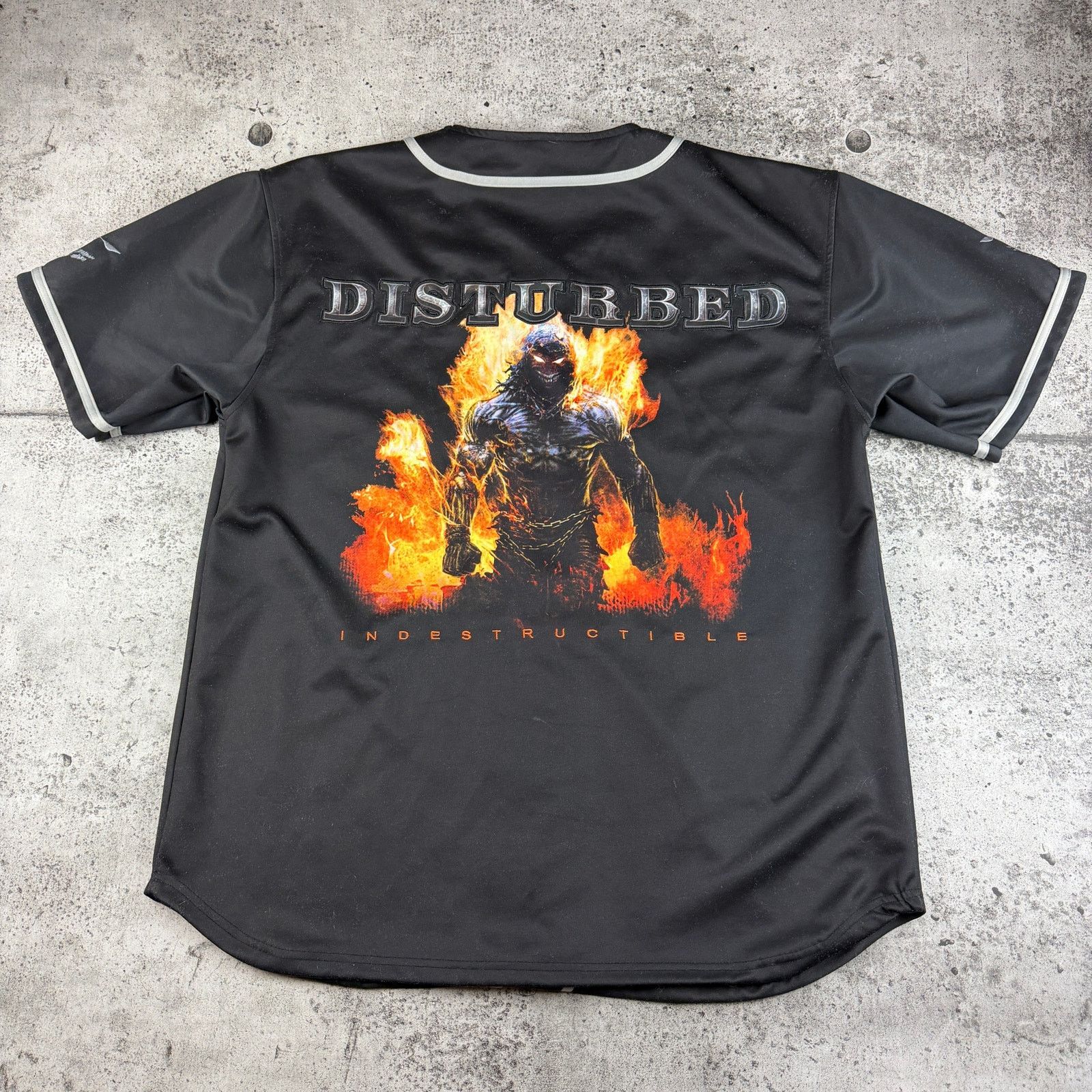 Bravado Disturbed Jersey Indestructible XXL Baseball Jersey Y2K Size US XXL / EU 58 / 5 - 3 Thumbnail