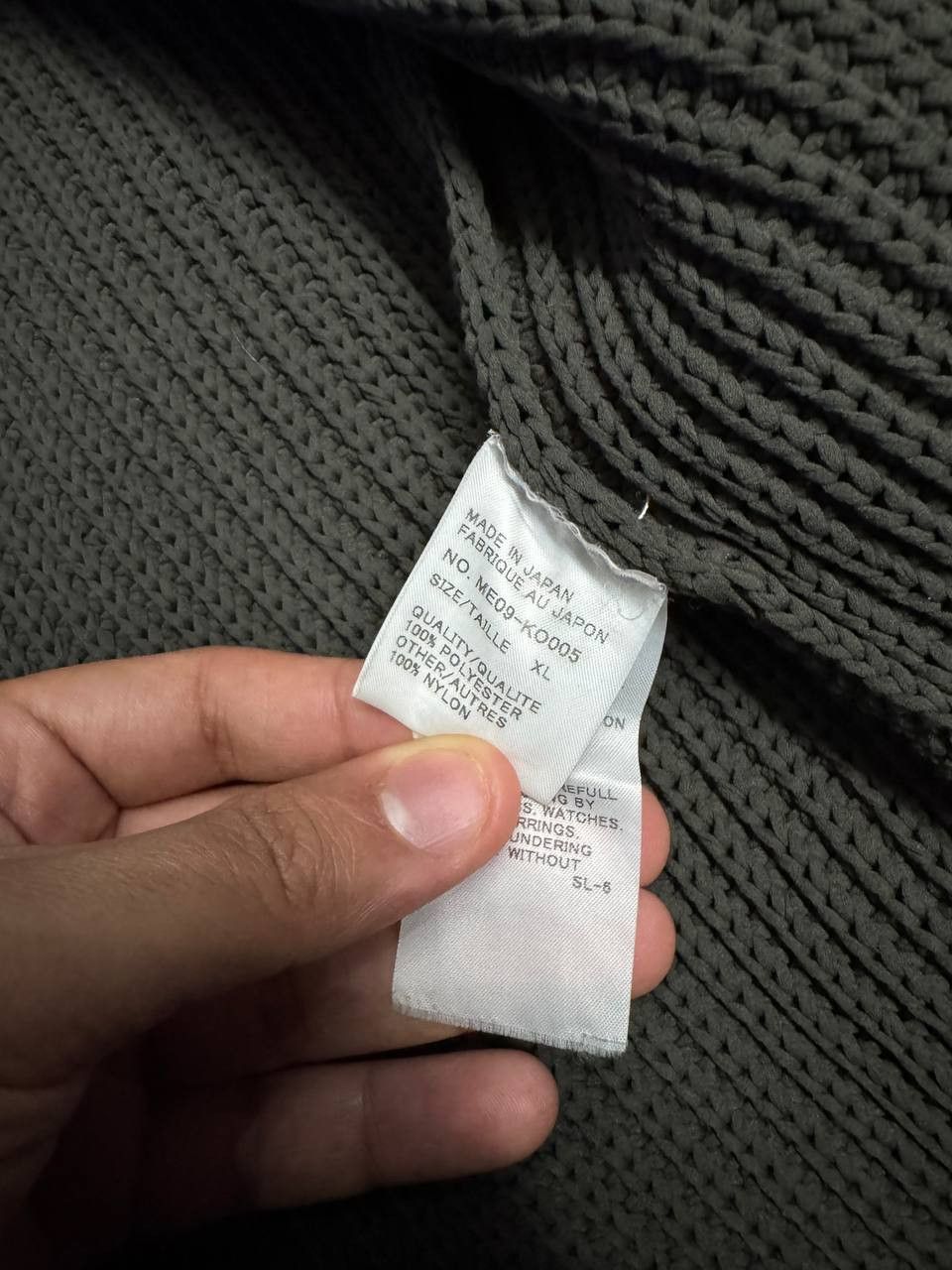 Issey Miyake Issey Miyake AW2001 Full Zip Sweater - Runway Size US L / EU 52-54 / 3 - 5 Thumbnail