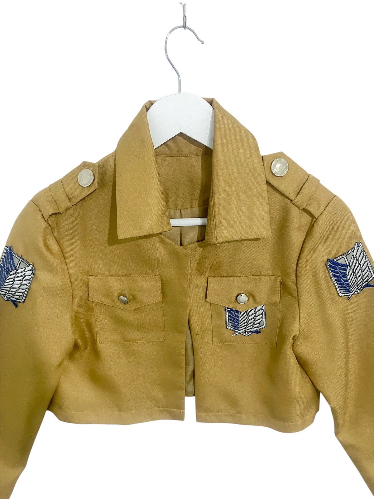 Anime Attack onTitan Survey Corps Cosplay Claok Cape Size XS / US 0-2 / IT 36-38 - 4 Thumbnail