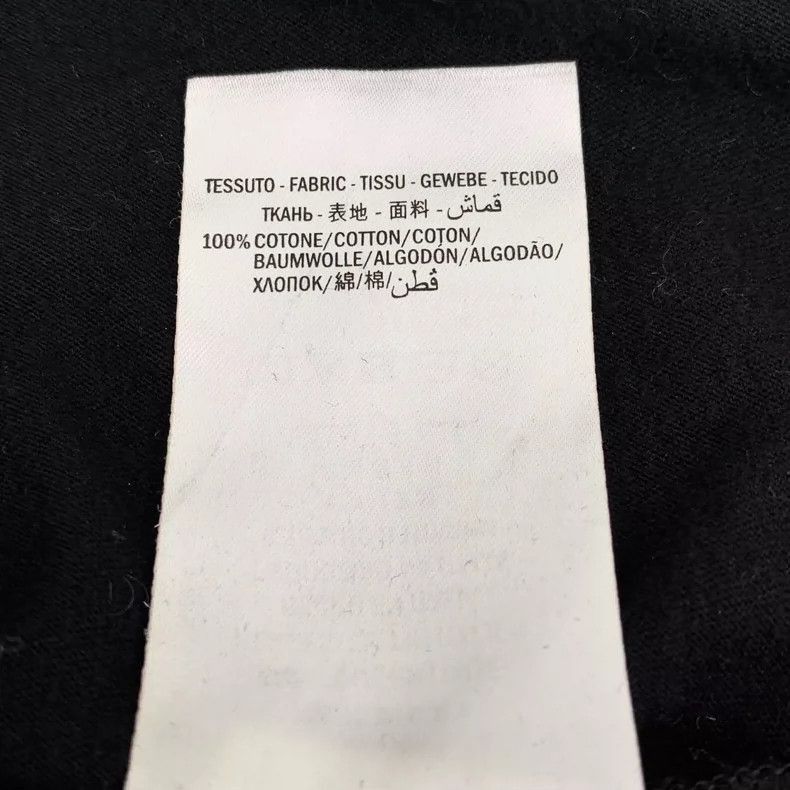 Gucci Gucci Black Logo Cotton TShirt M Size-2505 Size M / US 6-8 / IT 42-44 - 8 Thumbnail