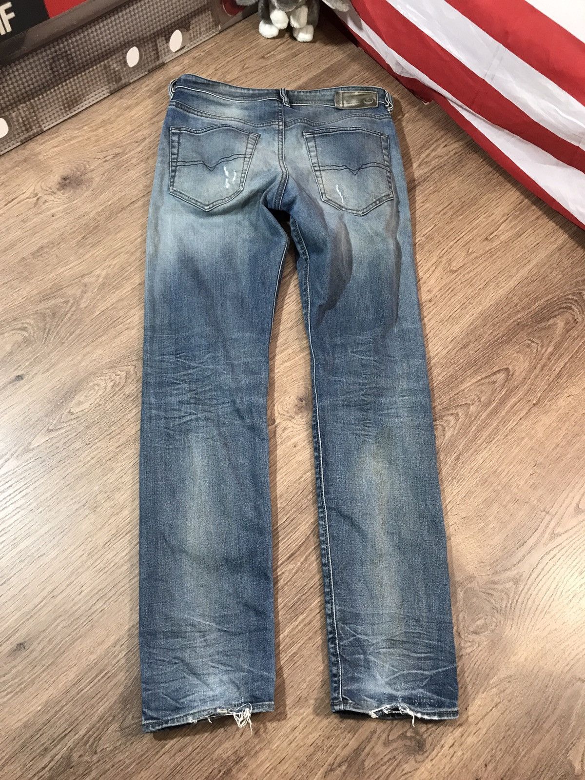 Diesel × Vintage Vintage Diesel Distressed denim pants Jeans Suze 32 Size US 32 / EU 48 - 10 Thumbnail
