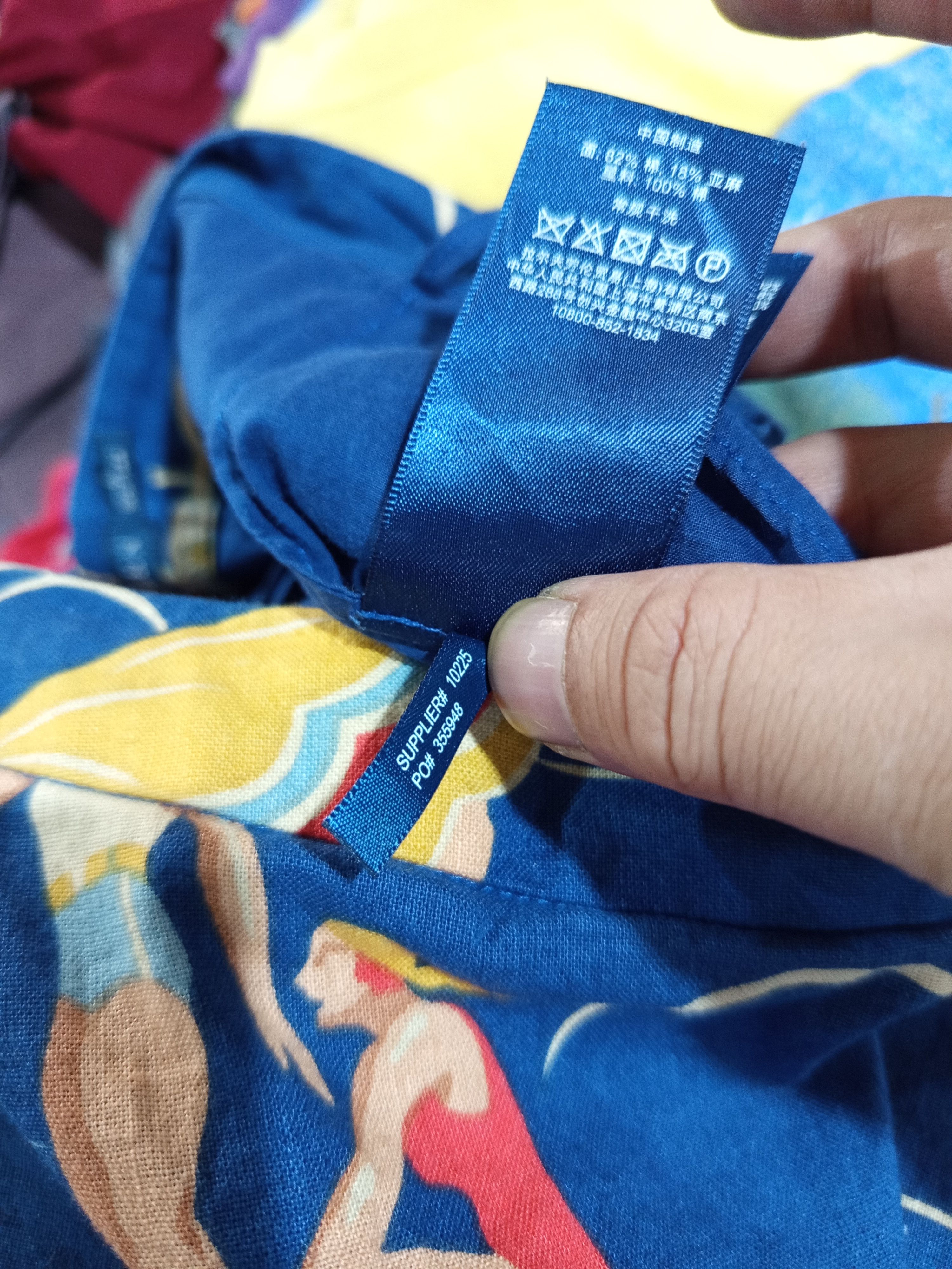 Ralph Lauren Ralph Lauren Nautical Beach Print Skirt Blue Cotton Linen Size 34" / US 12 / IT 48 - 12 Thumbnail