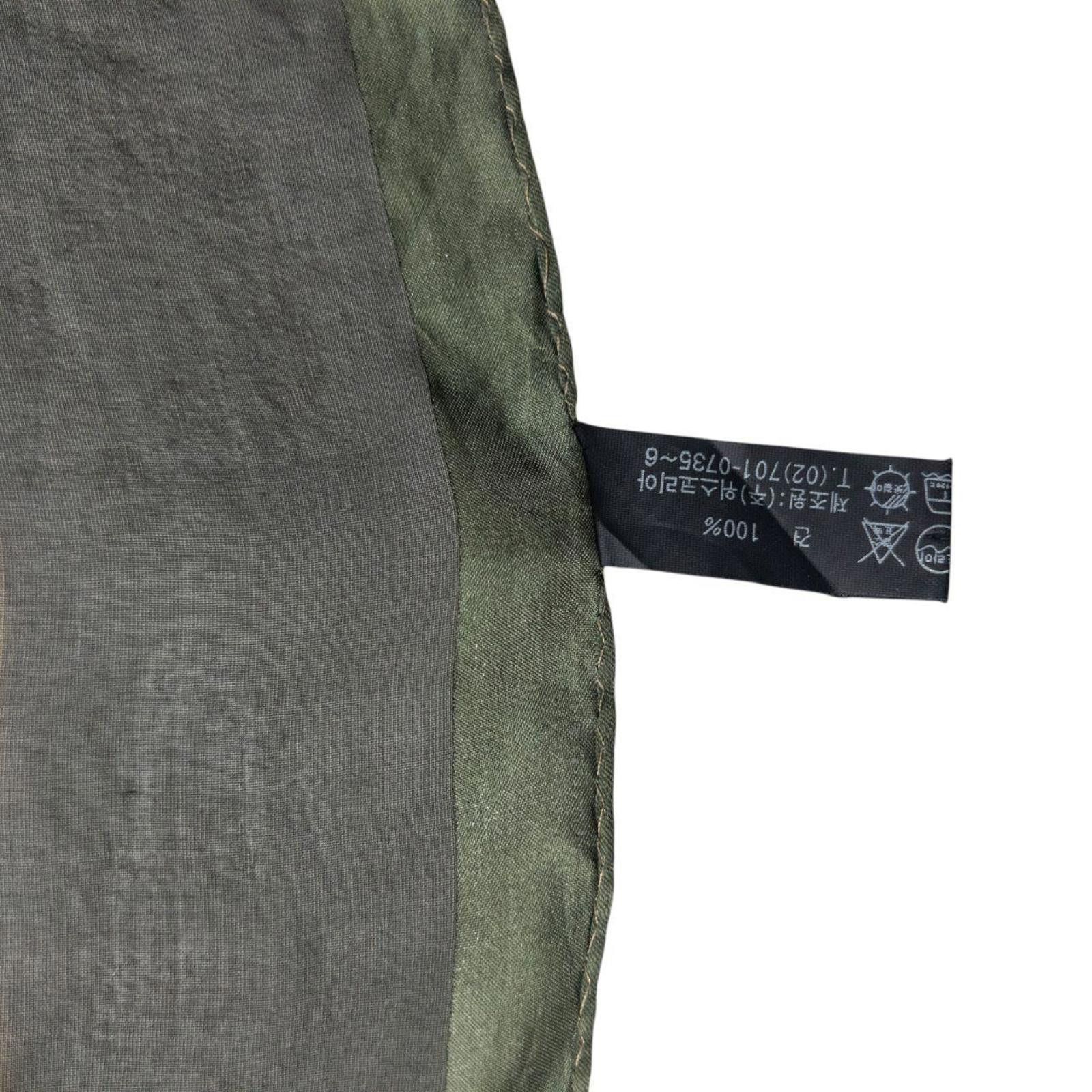 Balenciaga Vintage 2000s Balenciaga Chain Pattern Silk Scarf Size ONE SIZE - 6 Thumbnail