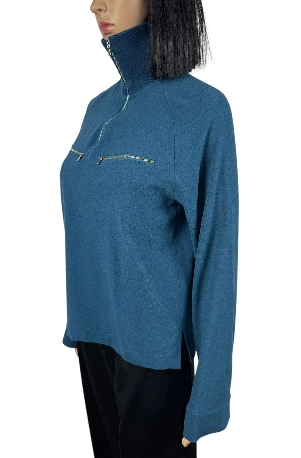 Lacoste Lacoste Wool Collared Jumper 1/4 Zip Women size 36 Size S / US 4 / IT 40 - 8 Thumbnail