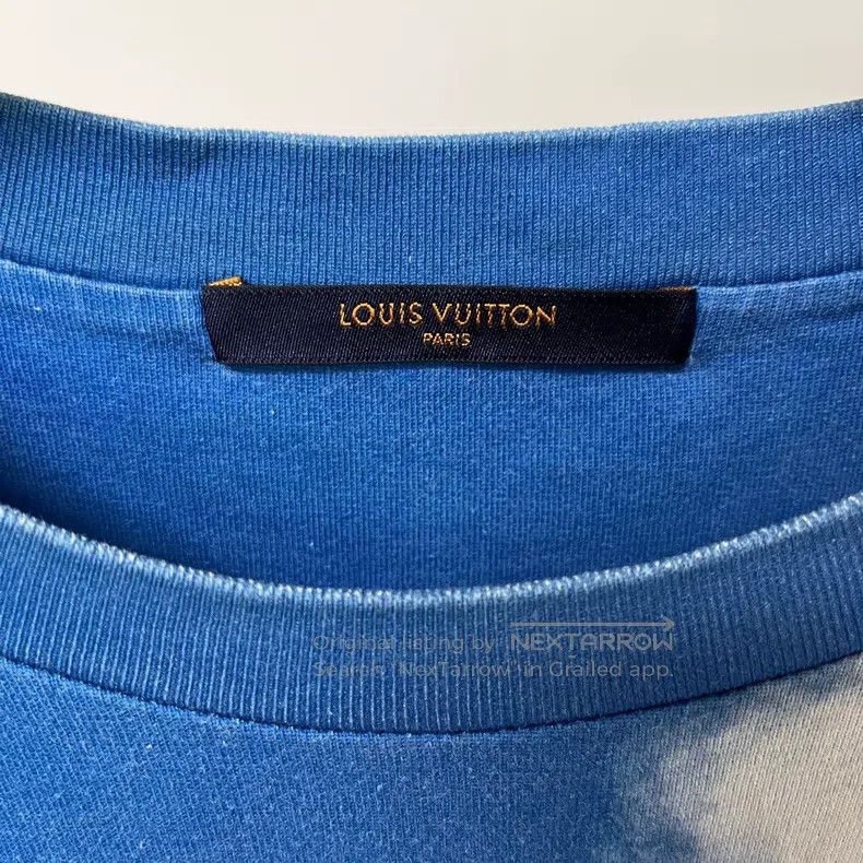 Louis Vuitton Louis Vuitton Blue Sky and White Cloud Short Sleeve Size US XL / EU 56 / 4 - 3 Thumbnail