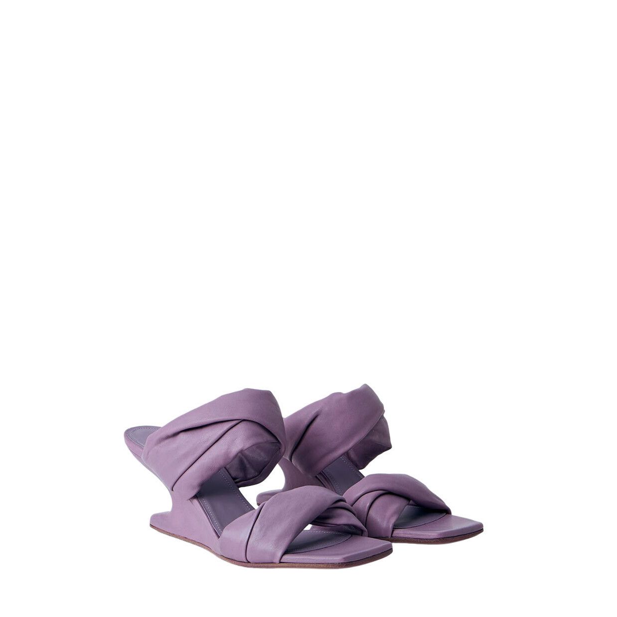 RICK OWENS Cantilever Purple Sandals New & Authentic (Women'